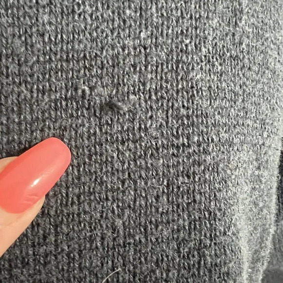 Jenny Nautical Metallic Embroidered Vintage Sweater Small Crochet Patchwork Knit - Picture 10 of 11